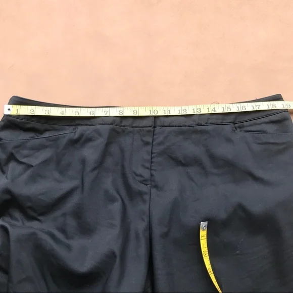 Lane Bryant Cuffed Black Dress Pants Size 16 - Picture 5 of 8